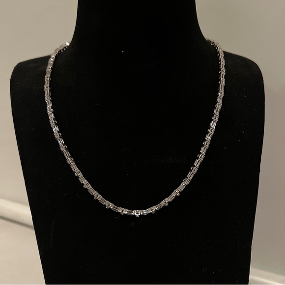 NEW Diamonique multi stones tennis necklace - Picture 5 of 5